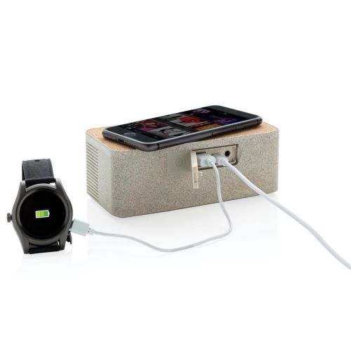 Wheat straw speaker and charger - Image 3